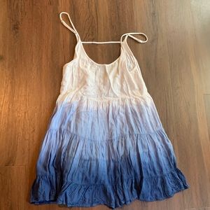 Blue and White Ombré Tank from En Crème